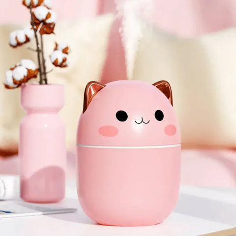 Cute Cat Humidifier 250ml - Adorable Design for Optimal Humidity - JayJay Co.