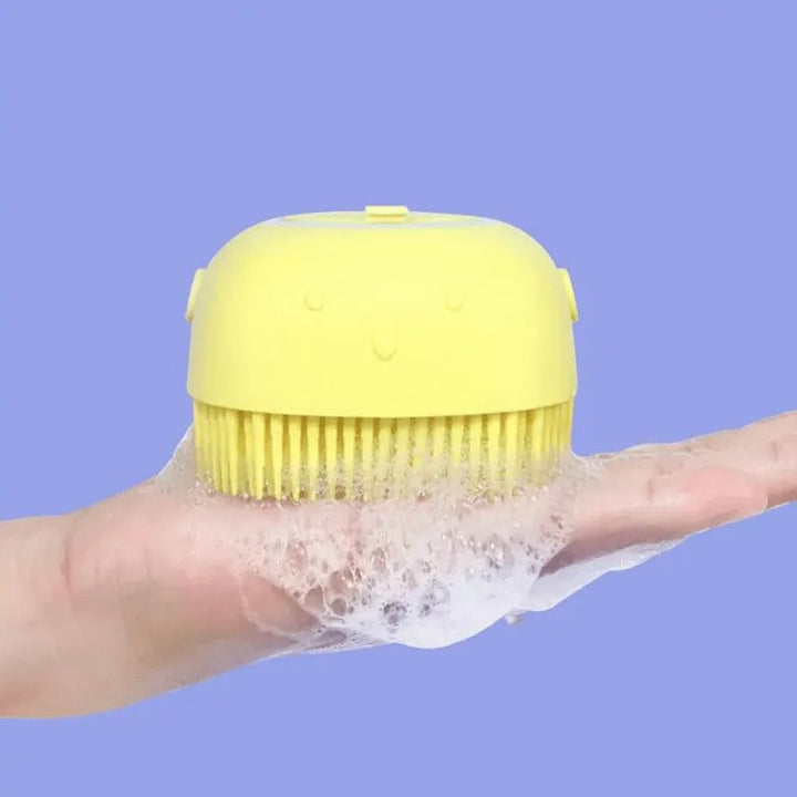 Cute Dog Bath Brush for Effortless Grooming and Gentle Cleaning - JayJay Co.