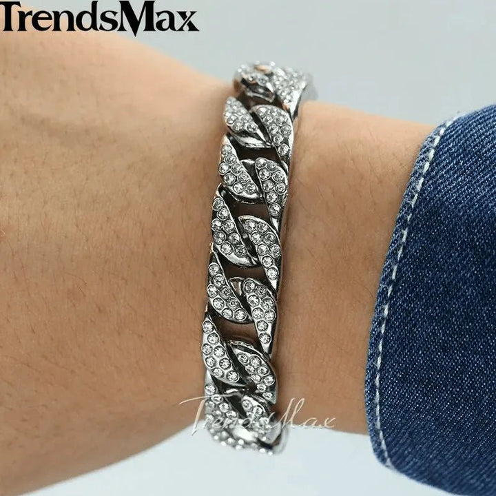EILIECK Miami Gold Curb Bracelet for Effortless Elegance and Timeless Style - JayJay Co.