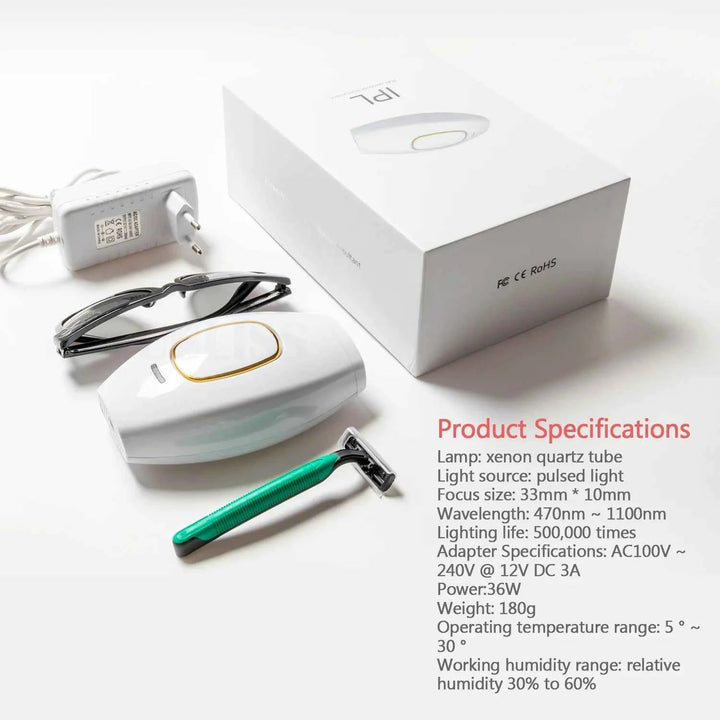 IPL Hair Removal for Women – Laser Epilator - JayJay Co.