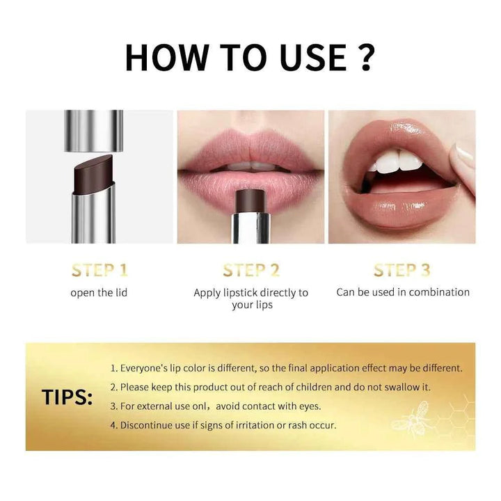 Lakerain Almost Lipstick – Dark Honey Shade - JayJay Co.