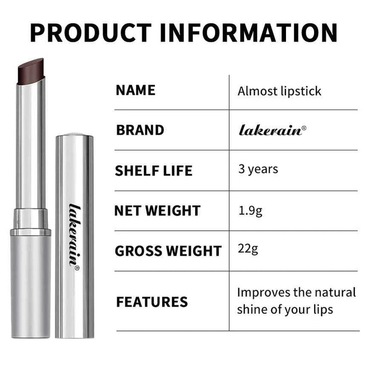 Lakerain Almost Lipstick – Dark Honey Shade - JayJay Co.