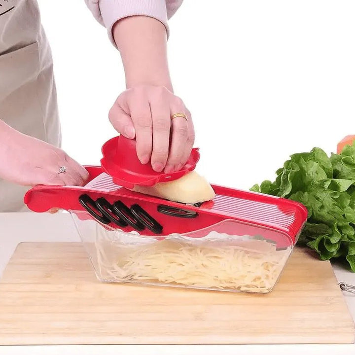 Multifunction Kitchen Slicer with 6 Blades for Versatile Food Preparation - JayJay Co.
