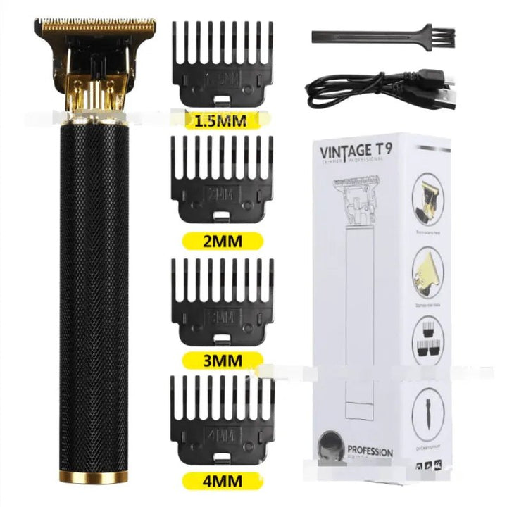 USB Vintage Hair Trimmer - Professional Electric Trimmer for Precision Grooming with USB Charging - JayJay Co.