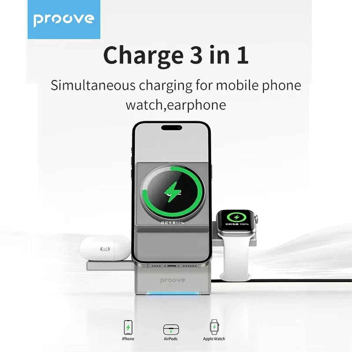 Wireless Charger With Auto Rotating Dock - JayJay Co.