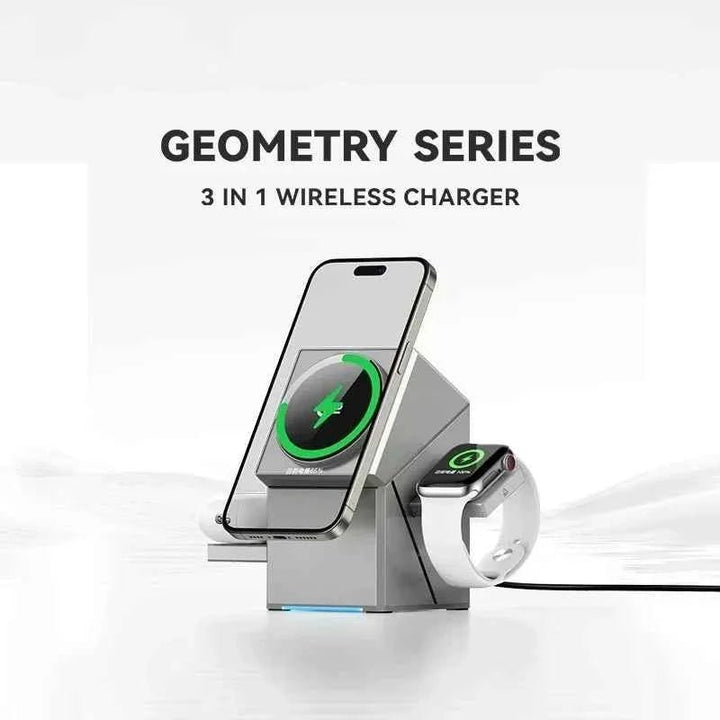 Wireless Charger With Auto Rotating Dock - JayJay Co.